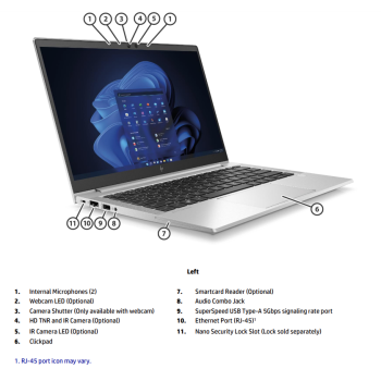 HP Elitebook 630 G9 - i5-1235U/16/256SSD/14/FHD/IPS/W11P/A2