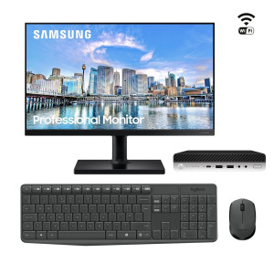 HP EliteDesk 705 G5 DM Ryzen 5 Pro datorpaket