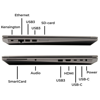 HP ZBook 15 G6 - i7-9850H/32/512SSD/15/FHD/T2000/W11P/A2