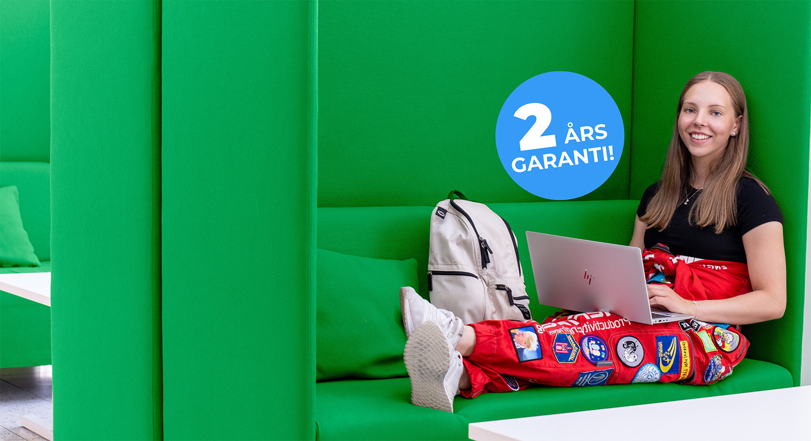 Garanti 2 år banner desktop