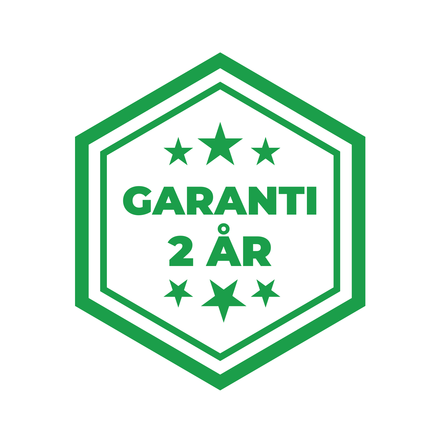 Garanti 2 år