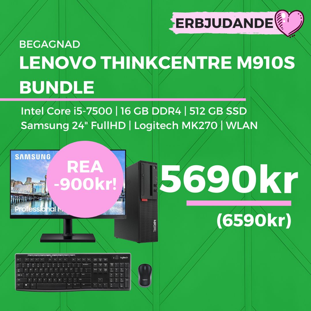 Lenovo ThinkCentre M910s Bundle