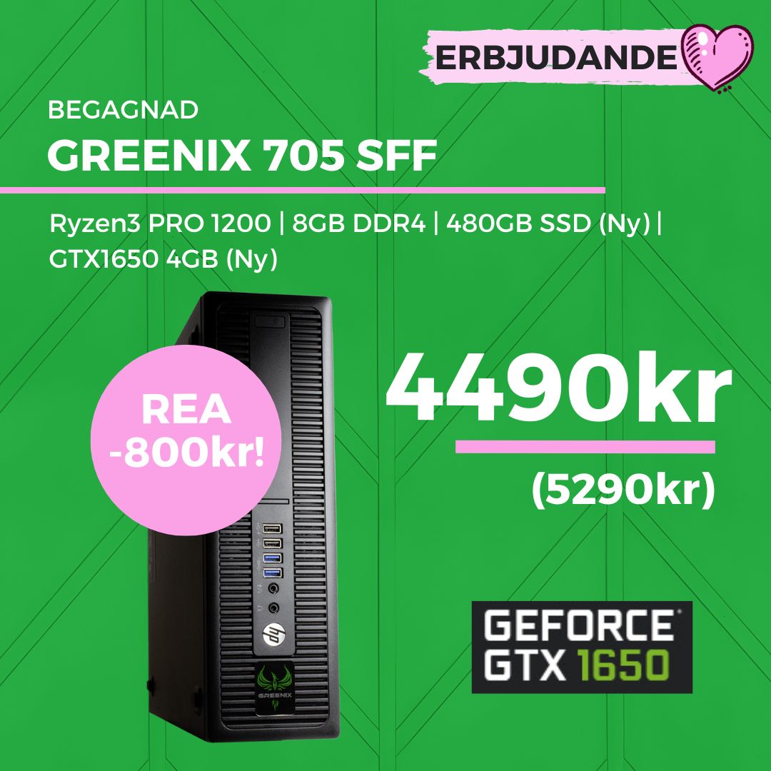 GreeniX 705 G3 SFF Ryzen3 PRO