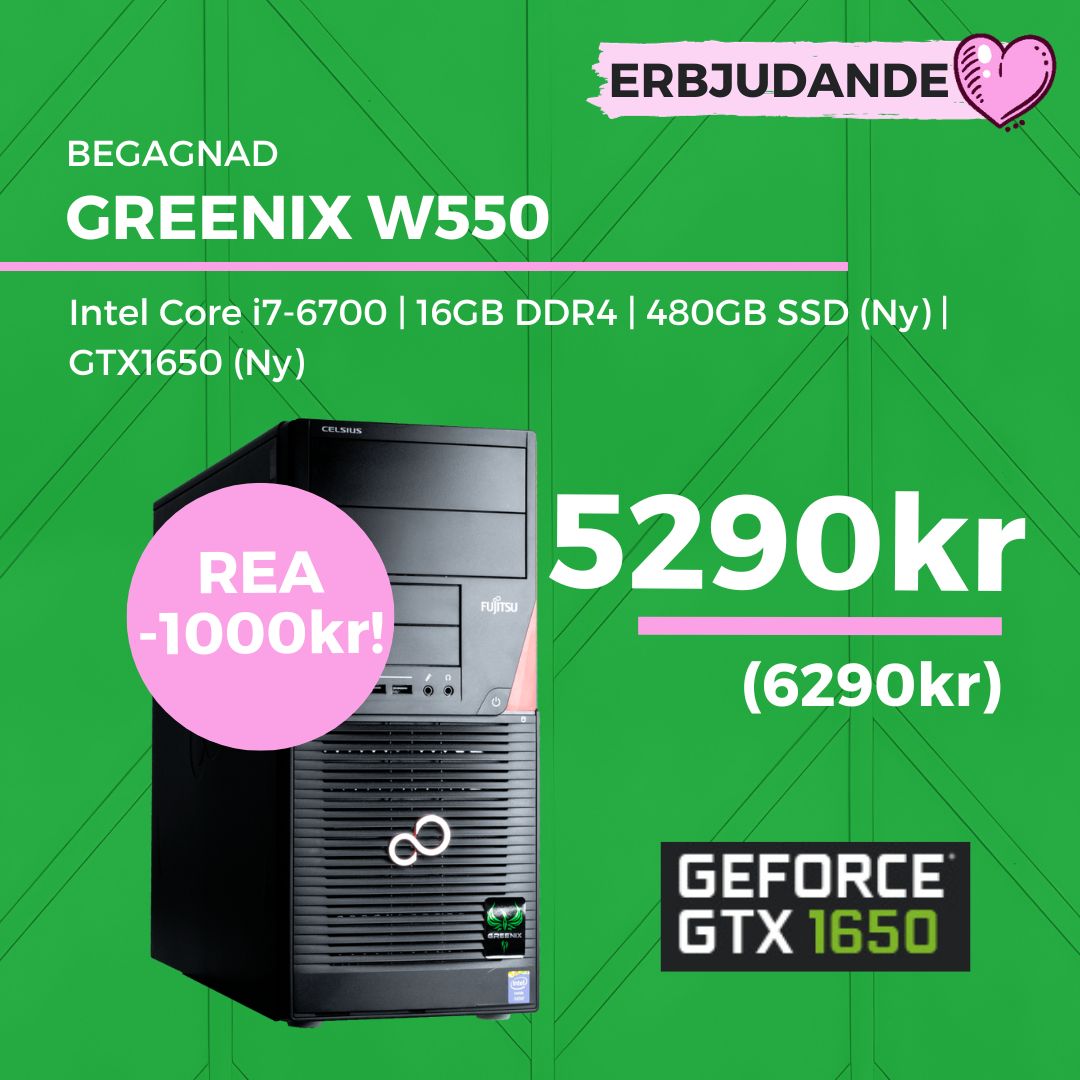 GreeniX W550 TWR i7