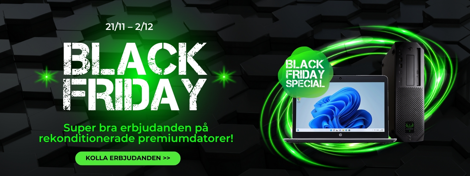 Black Friday 21/11 - 2/12/2024 desktop banner