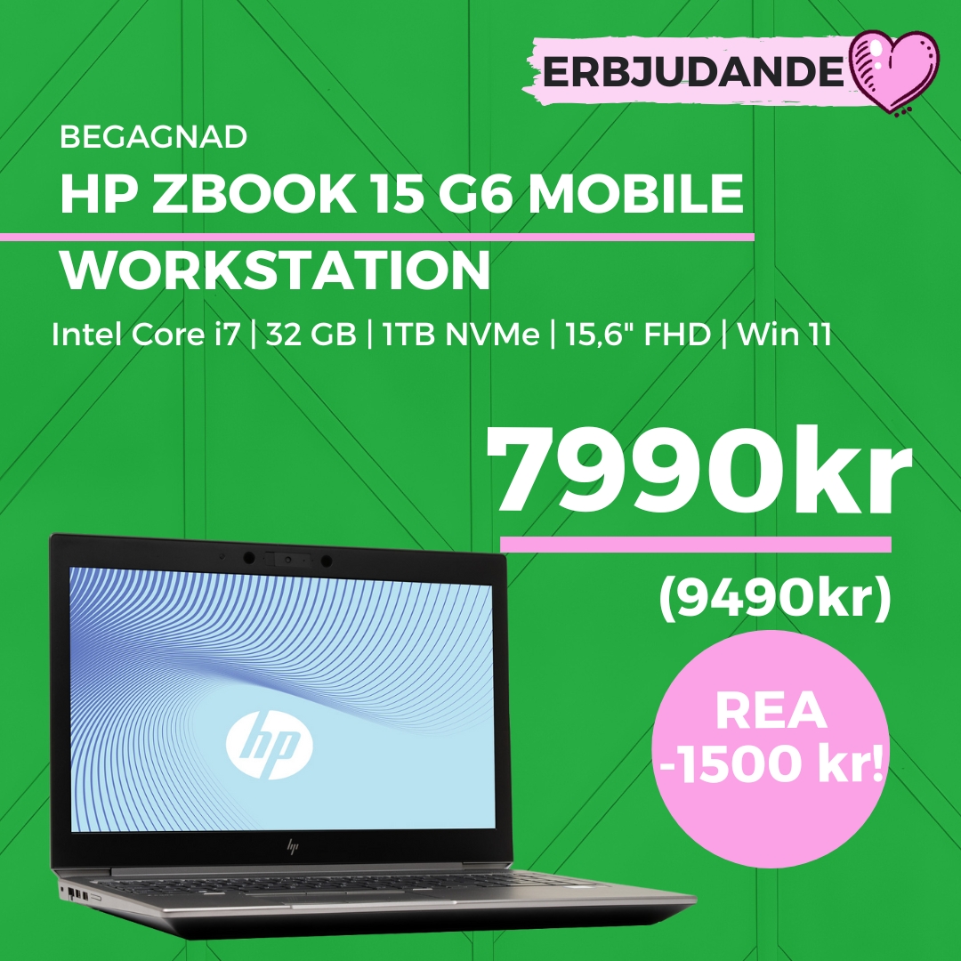 HP Zbook 15 G6 Mobile Workstation