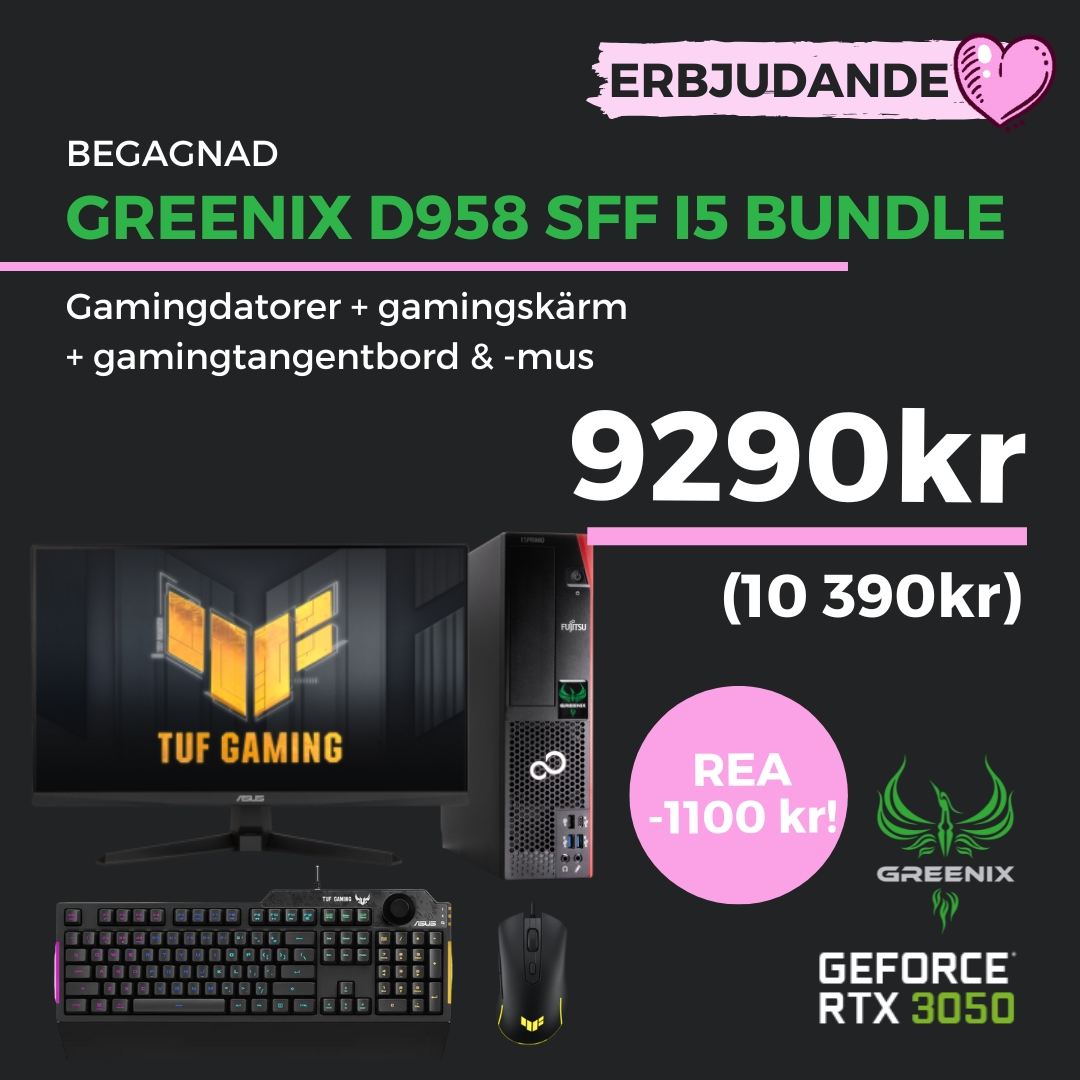 GreeniX D958 SFF i5 Bundle